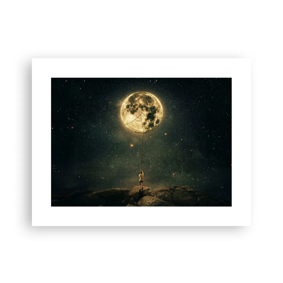 Poster - One that Stole the Moon - 40x30 cm