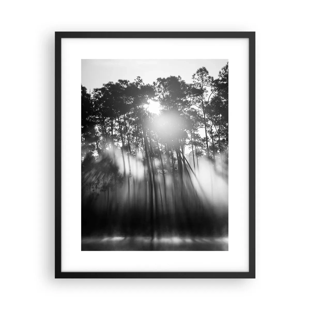 Poster in black frame - Unstoppable Sun - 40x50 cm