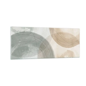 Glass picture - Permeation of Worlds - 100x40 cm