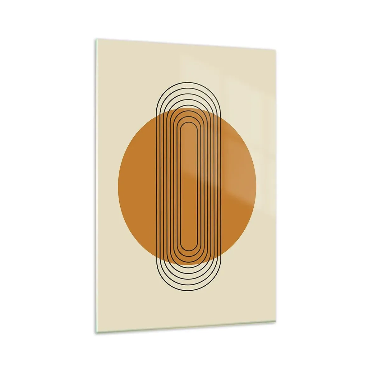 Glass picture - Perfect Plan - 80x120 cm