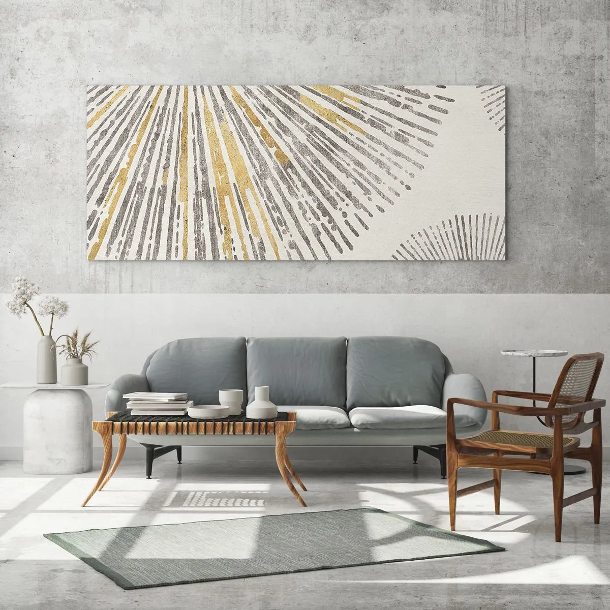 Glass picture - Beauty of a Ray - 160x50 cm