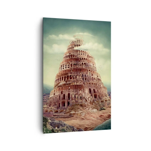 Canvas picture - Tower of Babel - 80x120 cm