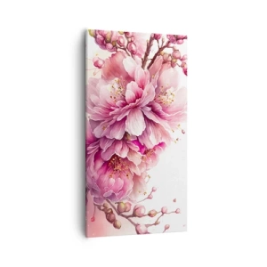 Canvas picture - Land of Cherry Blossoms - 55x100 cm