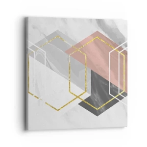 Canvas picture - Chain Composition - 40x40 cm