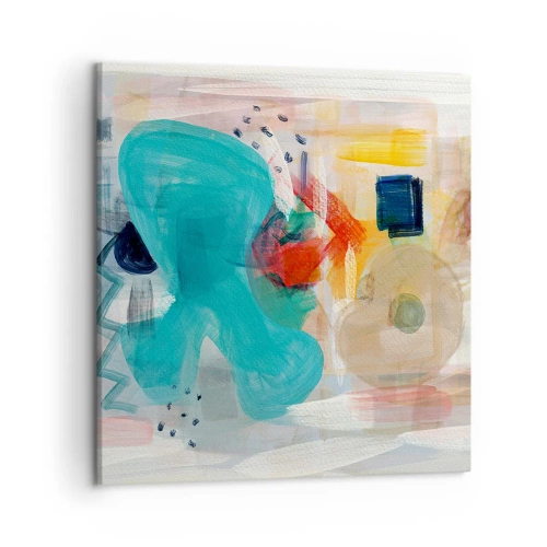 Canvas picture - Colourful Game - 50x50 cm