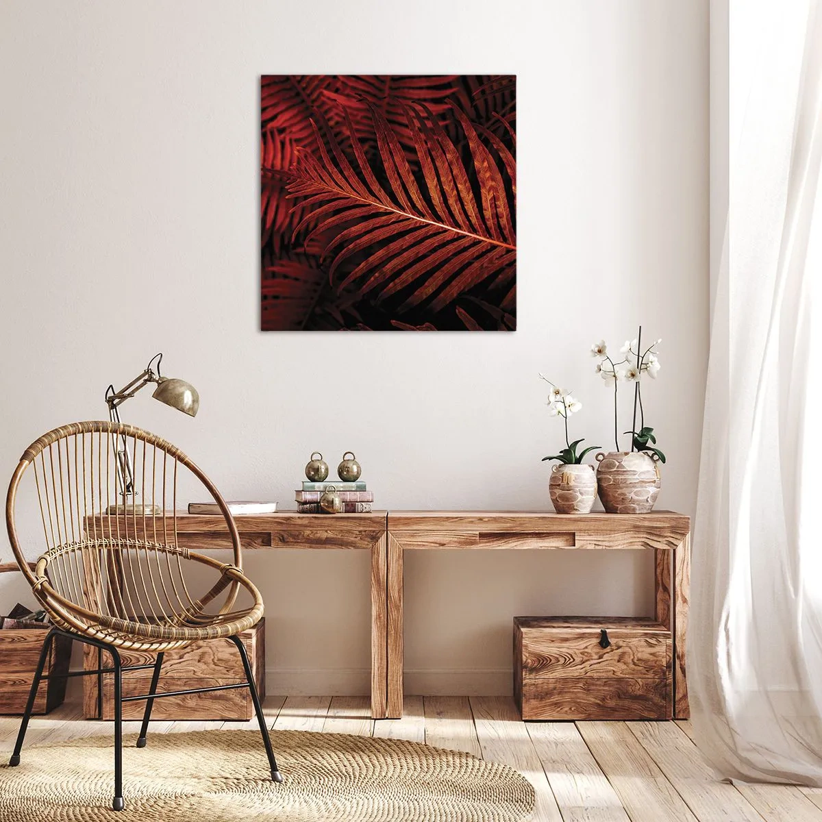 Canvas picture - Heat of Life - 40x40 cm