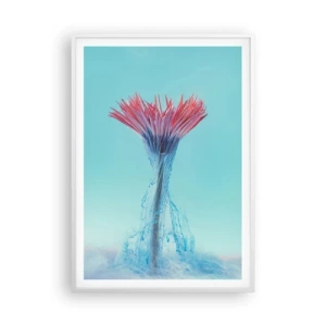 Poster in white frmae - In a Lively Embrace - 70x100 cm