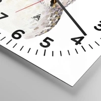 Clock face with numbers