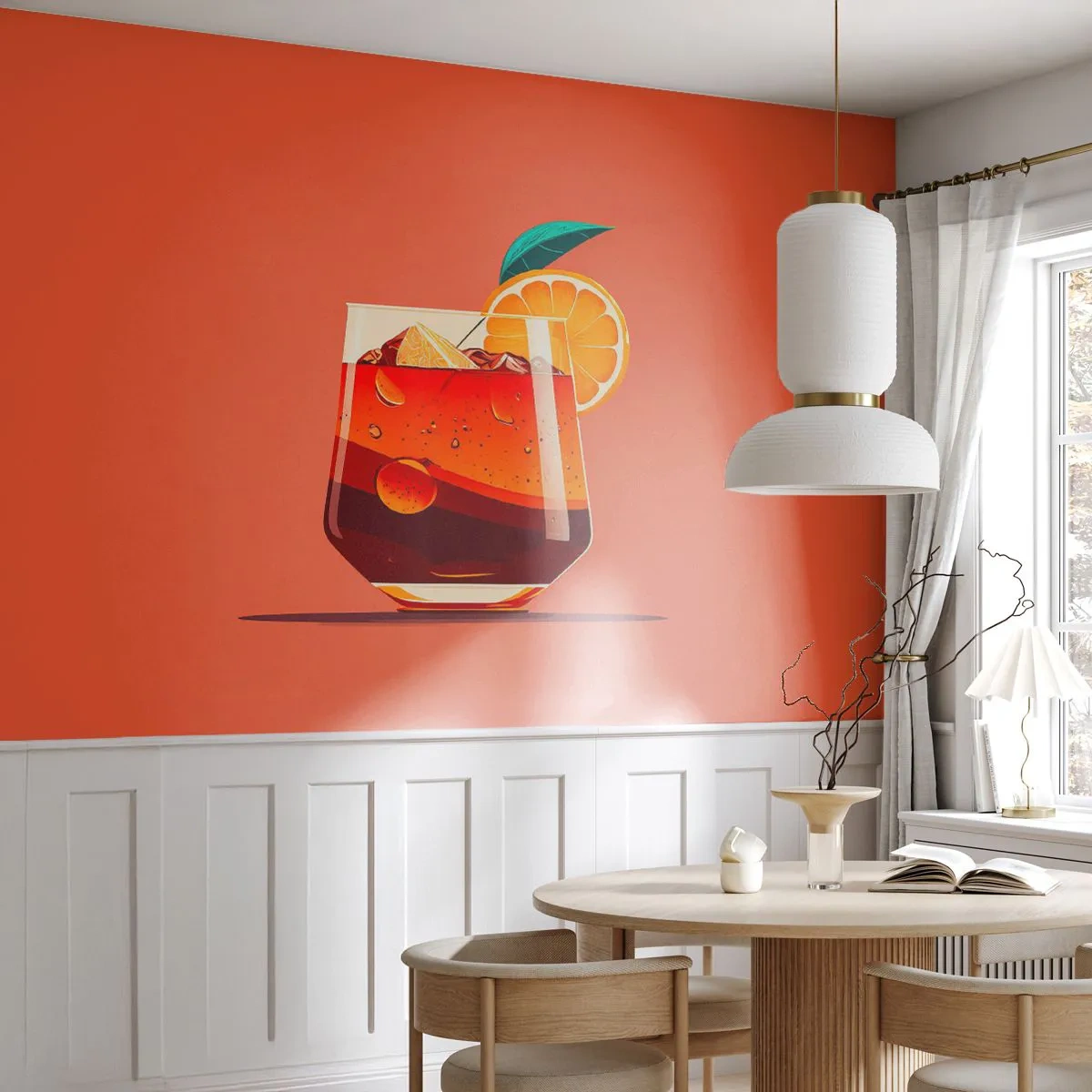 Photo Wallpaper Premium Sand - Summer Refreshment - Cocktail, Drink, Drink - 300x210 cm