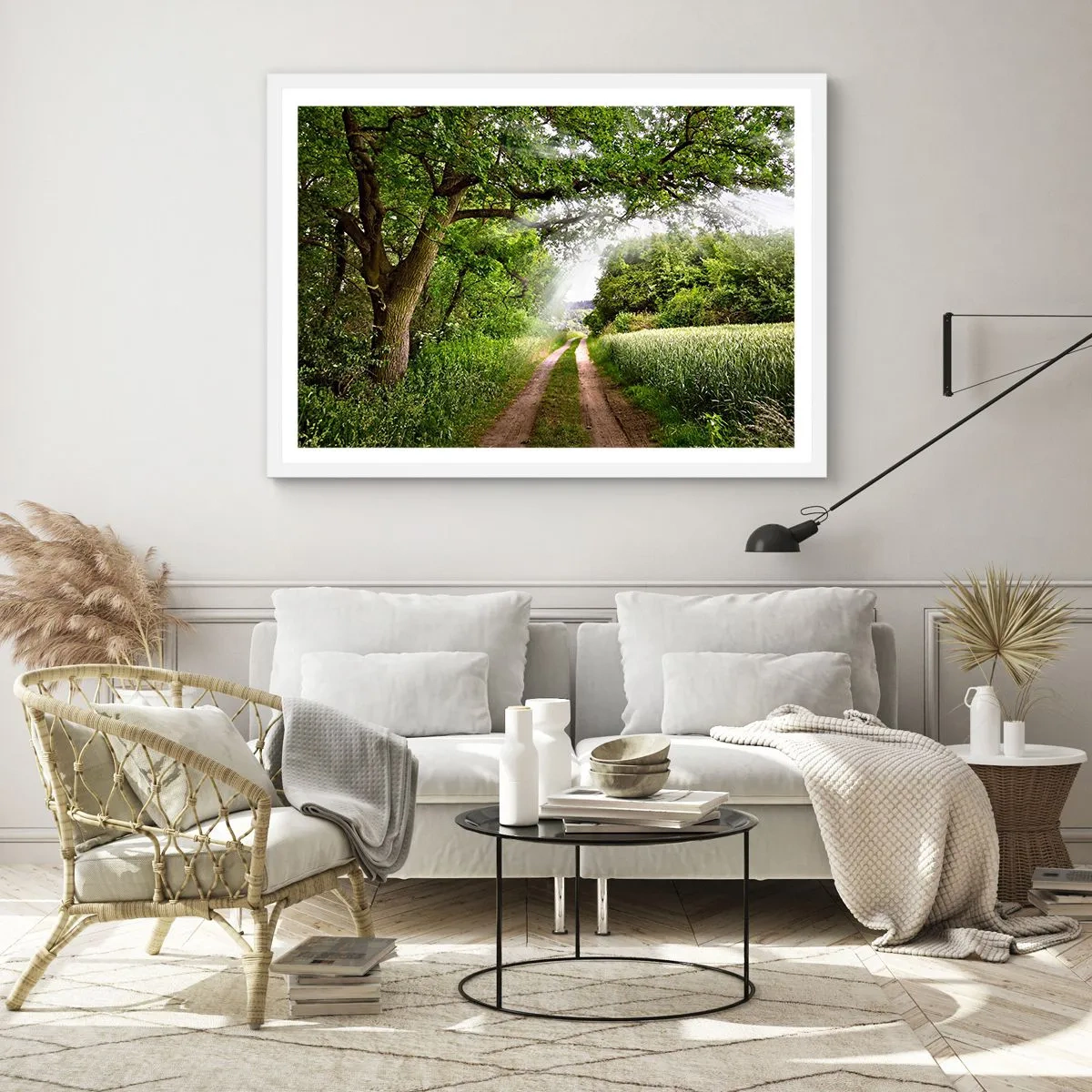 Poster in white frmae - Et in Arcadia Ego - 70x50 cm