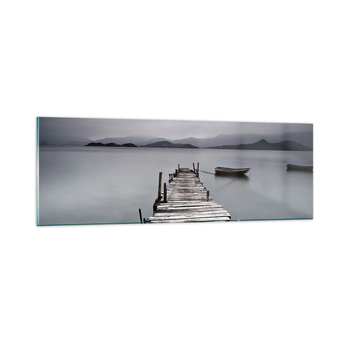 Glass picture - Tomorrow You Can Go - 90x30 cm
