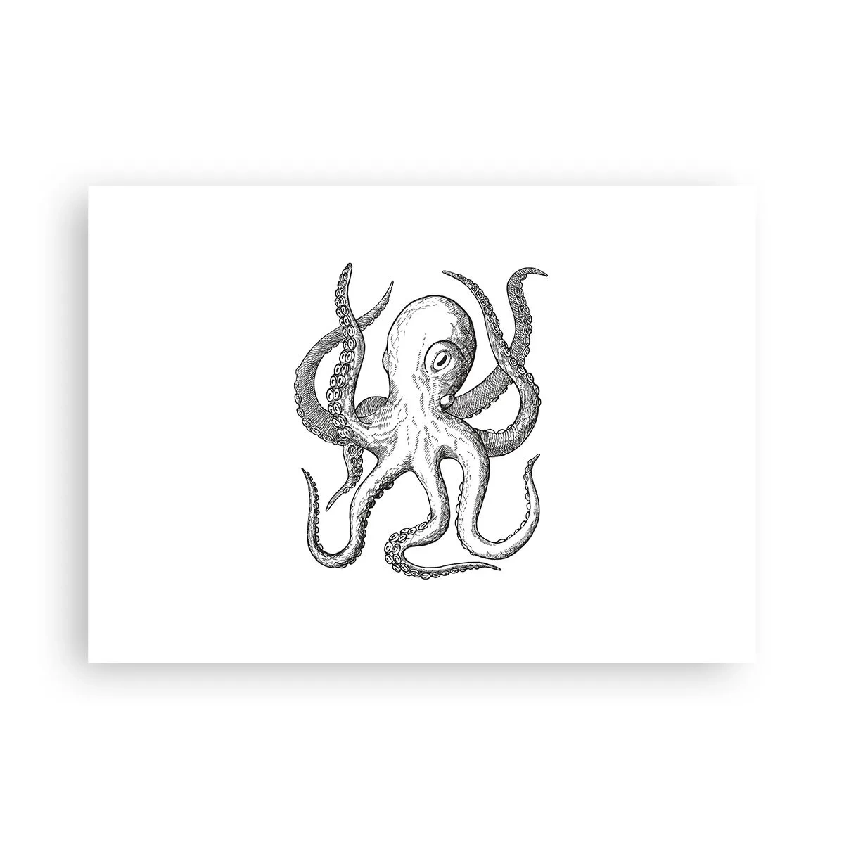 Poster - Dancing with the Waves - 70x50 cm
