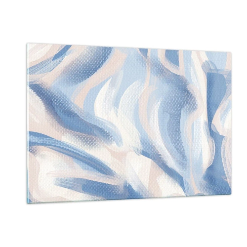 Glass picture - Blue Waves - 120x80 cm