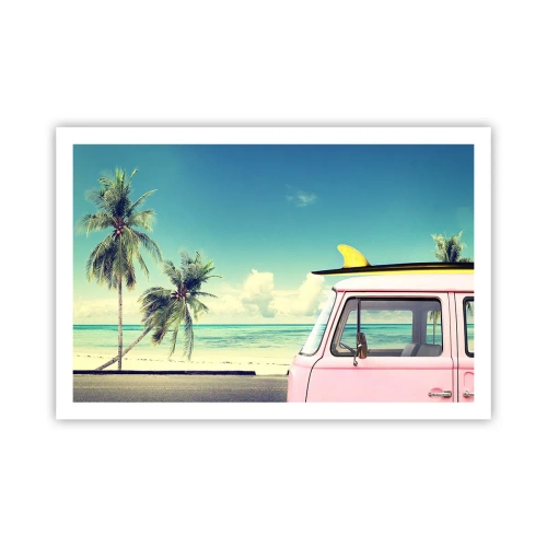 Poster - Holiday Time - 91x61 cm