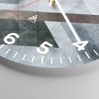 Clock face with numbers