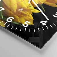 Clock face with numbers