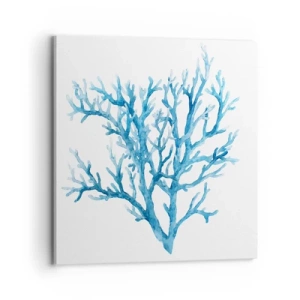 Canvas picture - Sea Filigree - 70x70 cm