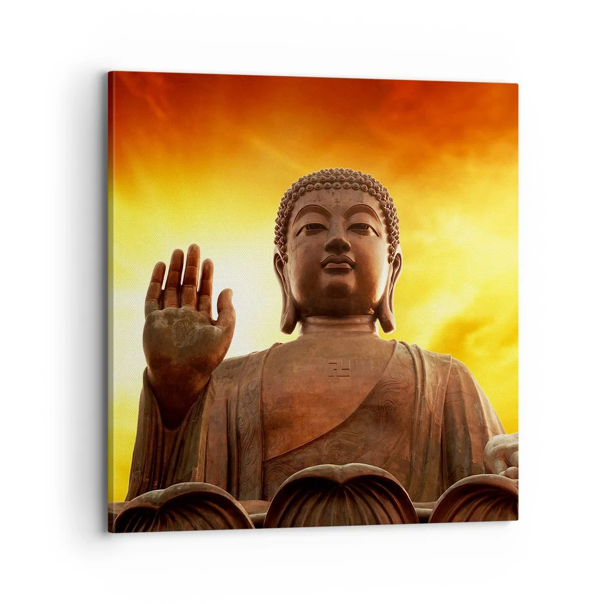 Canvas picture - Peace of the World - 70x70 cm