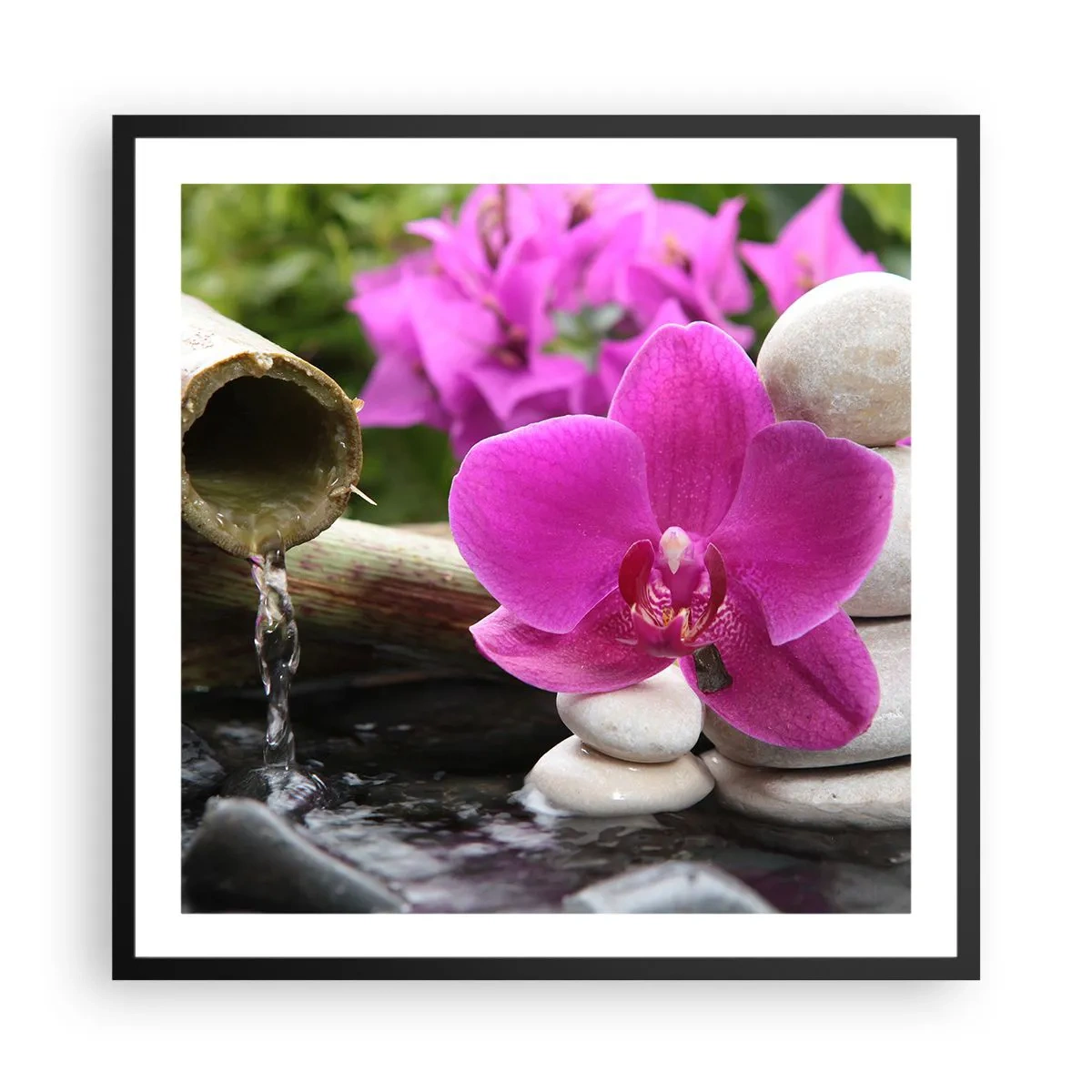 Poster in black frame - You Are Already Resting - 60x60 cm