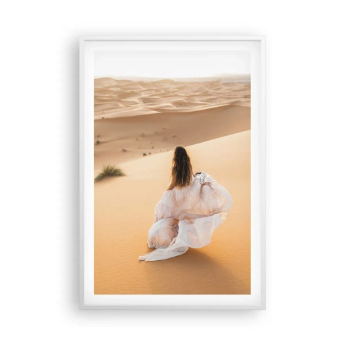 Poster in white frmae - Escape to Freedom - 61x91 cm