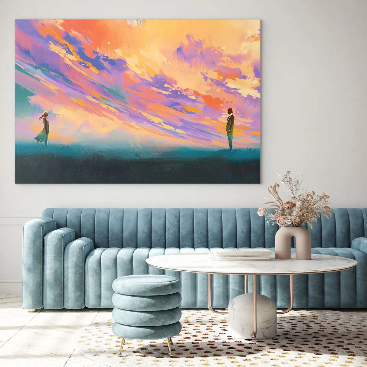 Glass picture - Power of Attraction - 100x70 cm