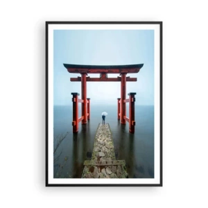 Poster in black frame - Japanese Musings - 70x100 cm