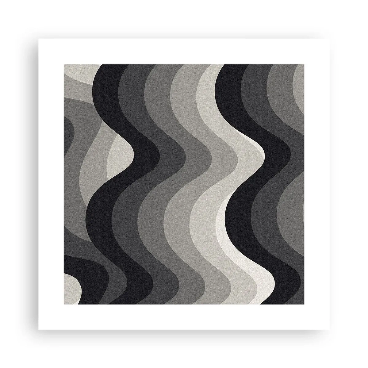 Poster - Wave after Wave - 40x40 cm