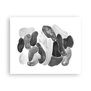 Poster - Stone Abstract - 50x40 cm