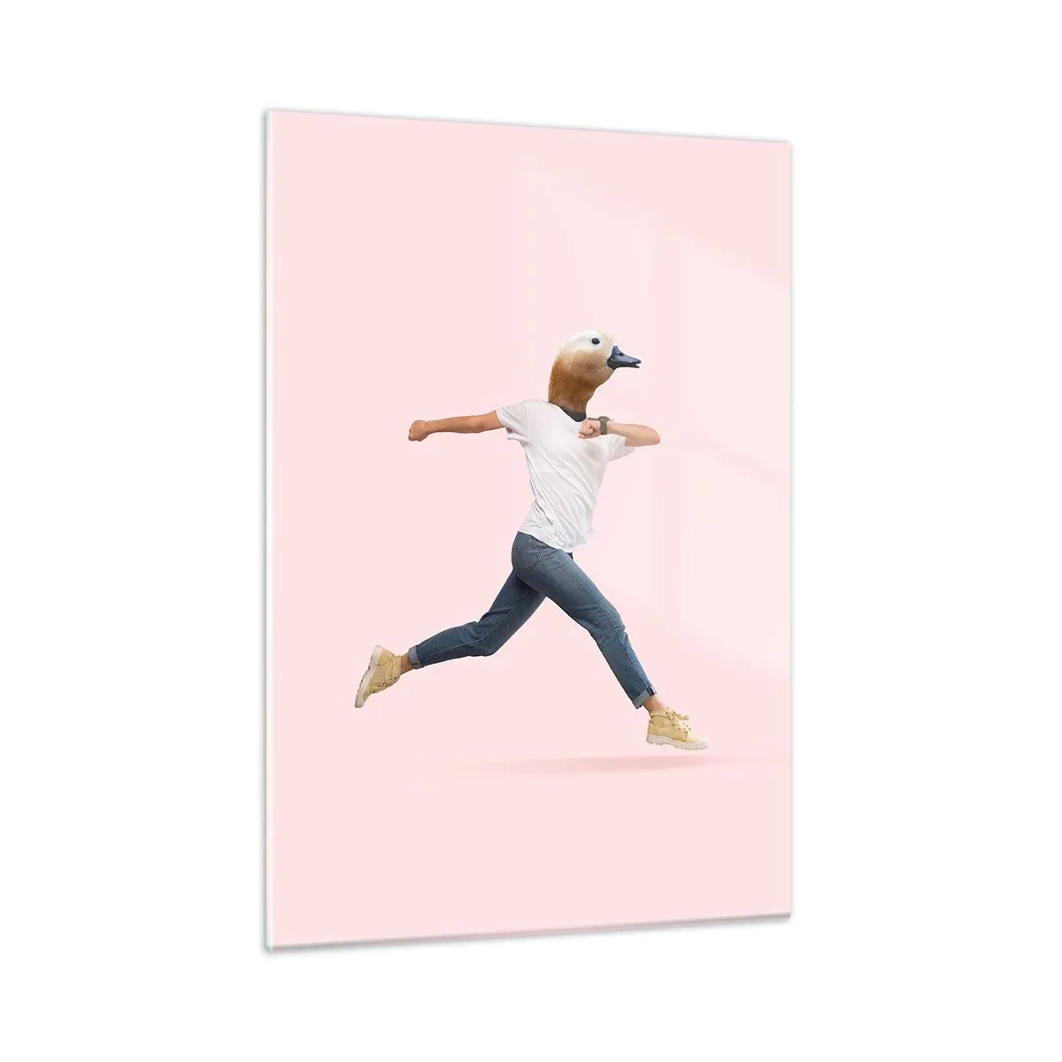 Glass picture - Pinch of Absurd - 50x70 cm