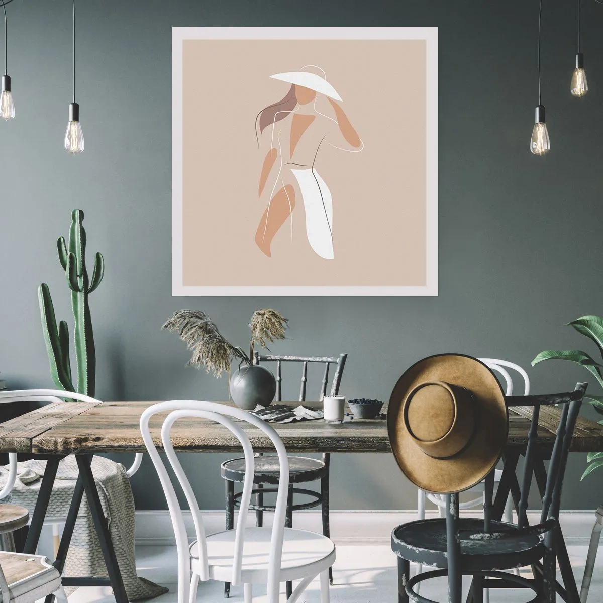 Poster - Fashion Is Fun - 30x30 cm