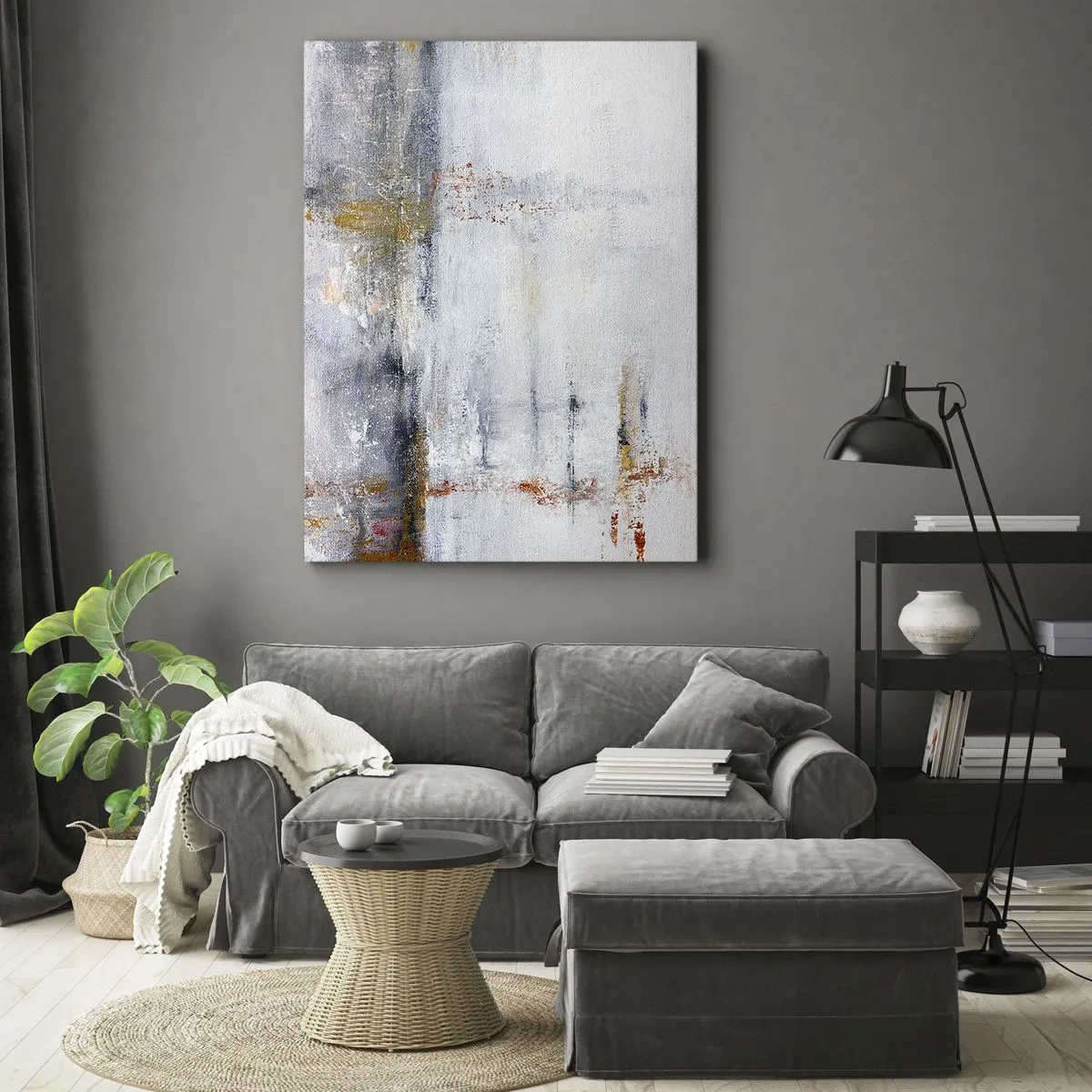 Canvas picture - Behind a Curtain of Air - 70x100 cm