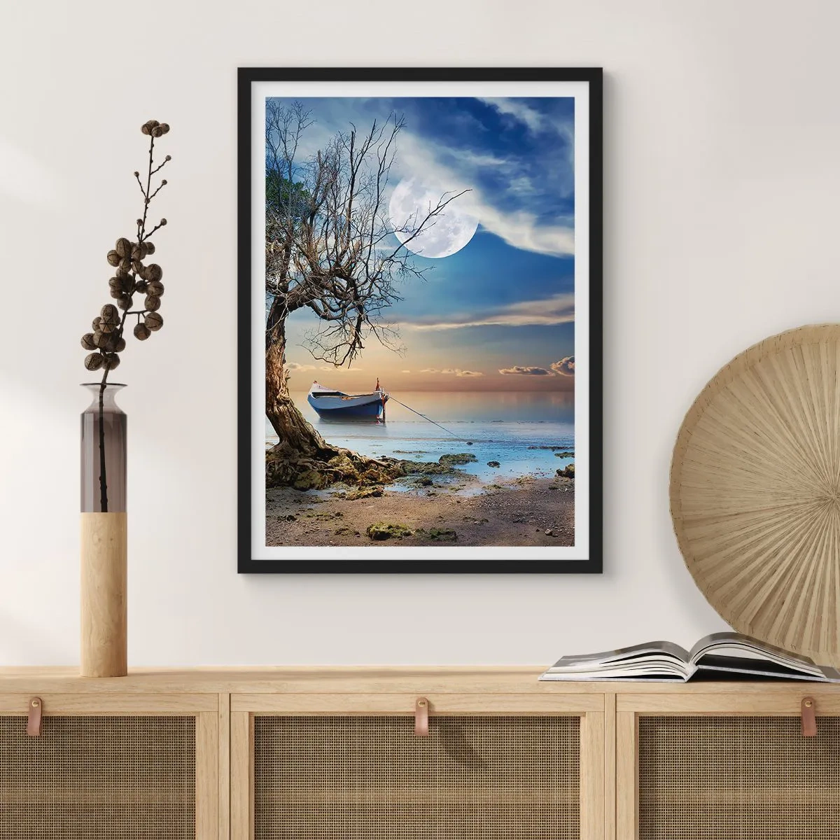 Poster in black frame - Is this the Beginning or the End? - 61x91 cm