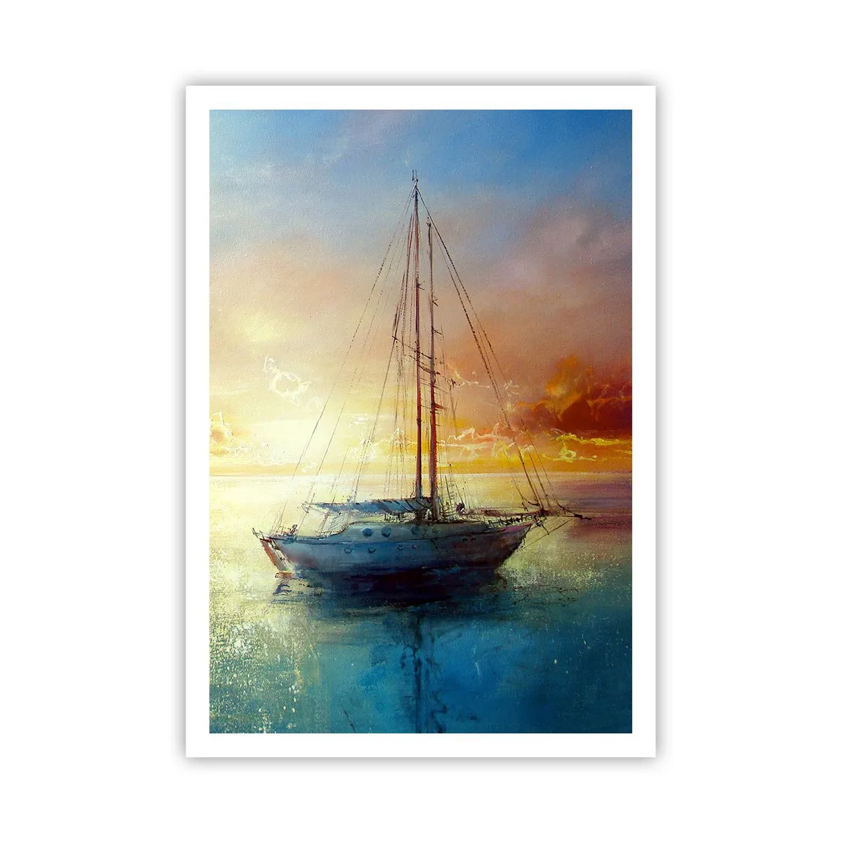 Poster - In a Golden Bay - 70x100 cm