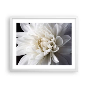 Poster in white frmae - Bride's Morning - 50x40 cm