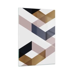 Glass picture - Planes and Angles - 50x70 cm