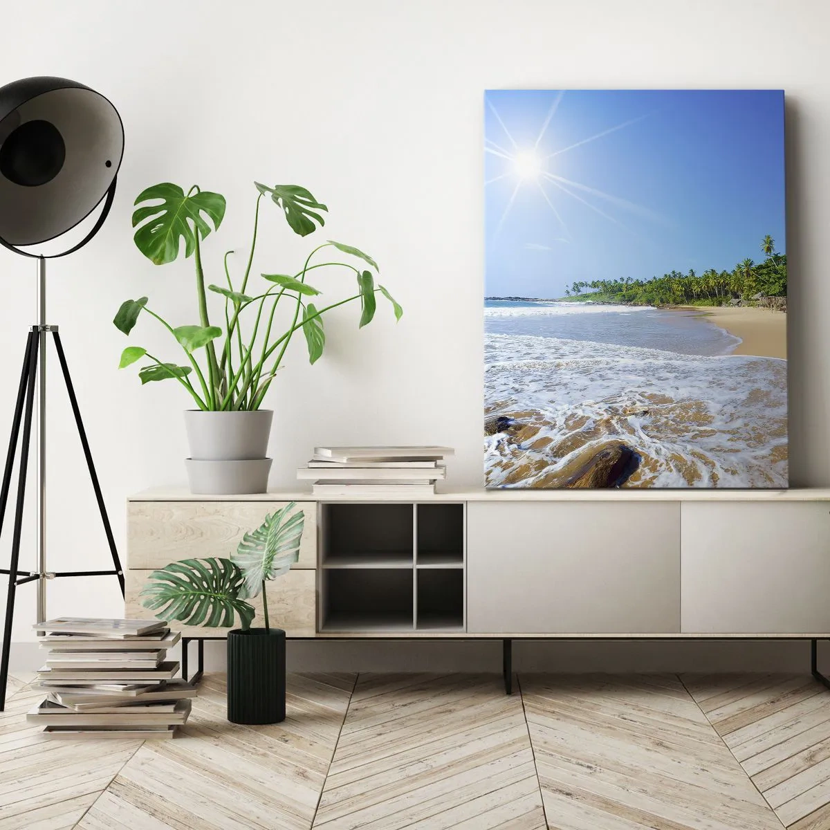 Canvas picture - Exotic Place for You - 80x120 cm