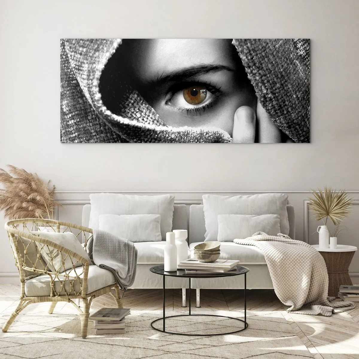 Glass picture - Know the Secret - 90x30 cm