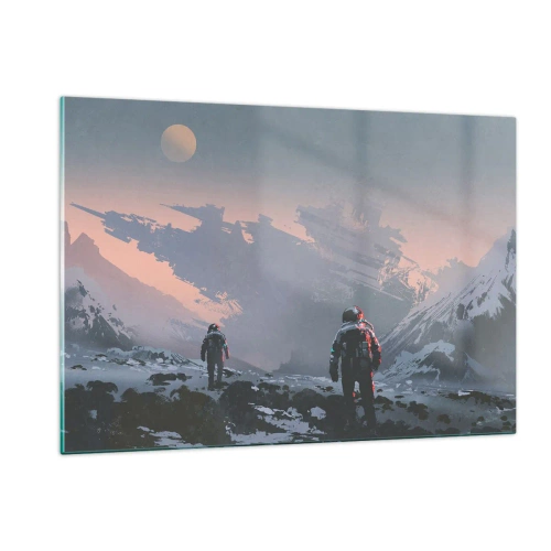 Glass picture - Under an Unknown Star - 120x80 cm