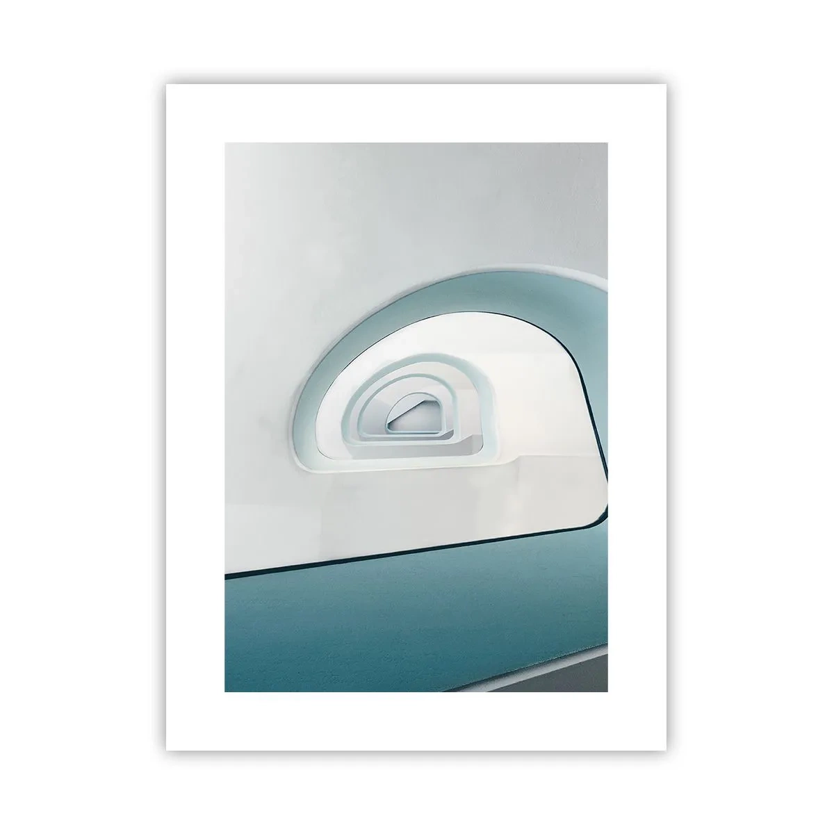 Poster - To the Bottom of Blue - 30x40 cm