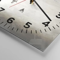 Clock face with numbers