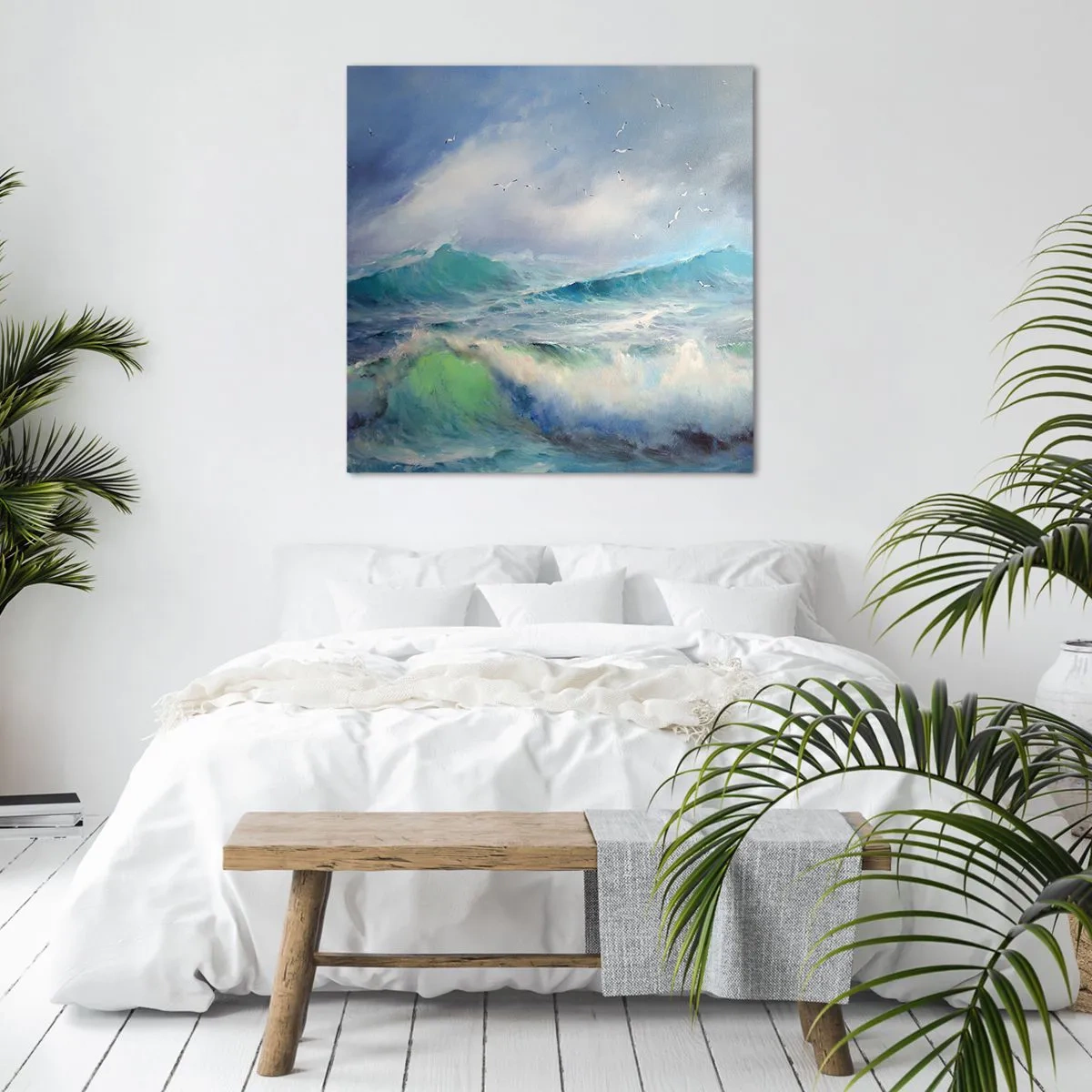 Canvas picture - Gone with the Wind - 30x30 cm