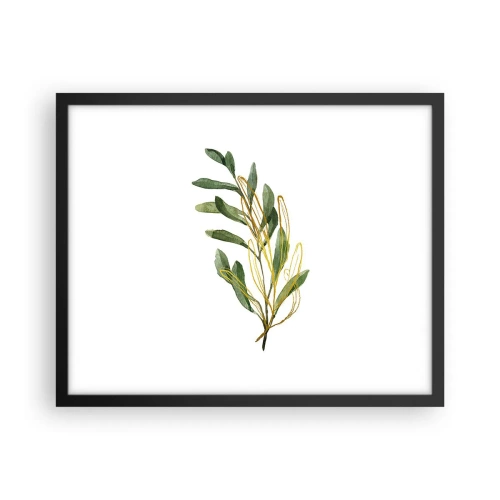 Poster in black frame - All that Is Good - 50x40 cm