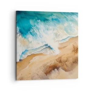 Canvas picture - Returning Wave - 70x70 cm