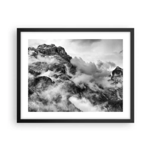 Poster in black frame - Beautiful and Cruel - 50x40 cm