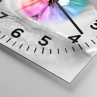 Clock face with numbers