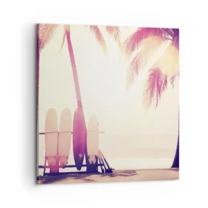 Canvas picture - It Will Be a Wonderful Day - 60x60 cm