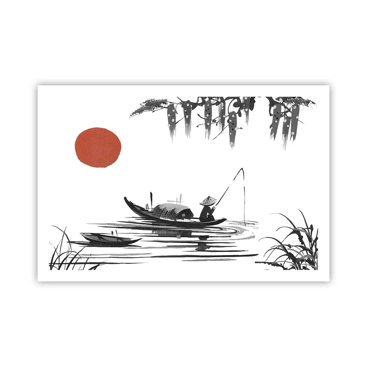 Poster - Asian Afternoon - 91x61 cm