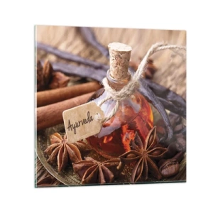 Glass picture - Unity of Body and Spirit - 40x40 cm