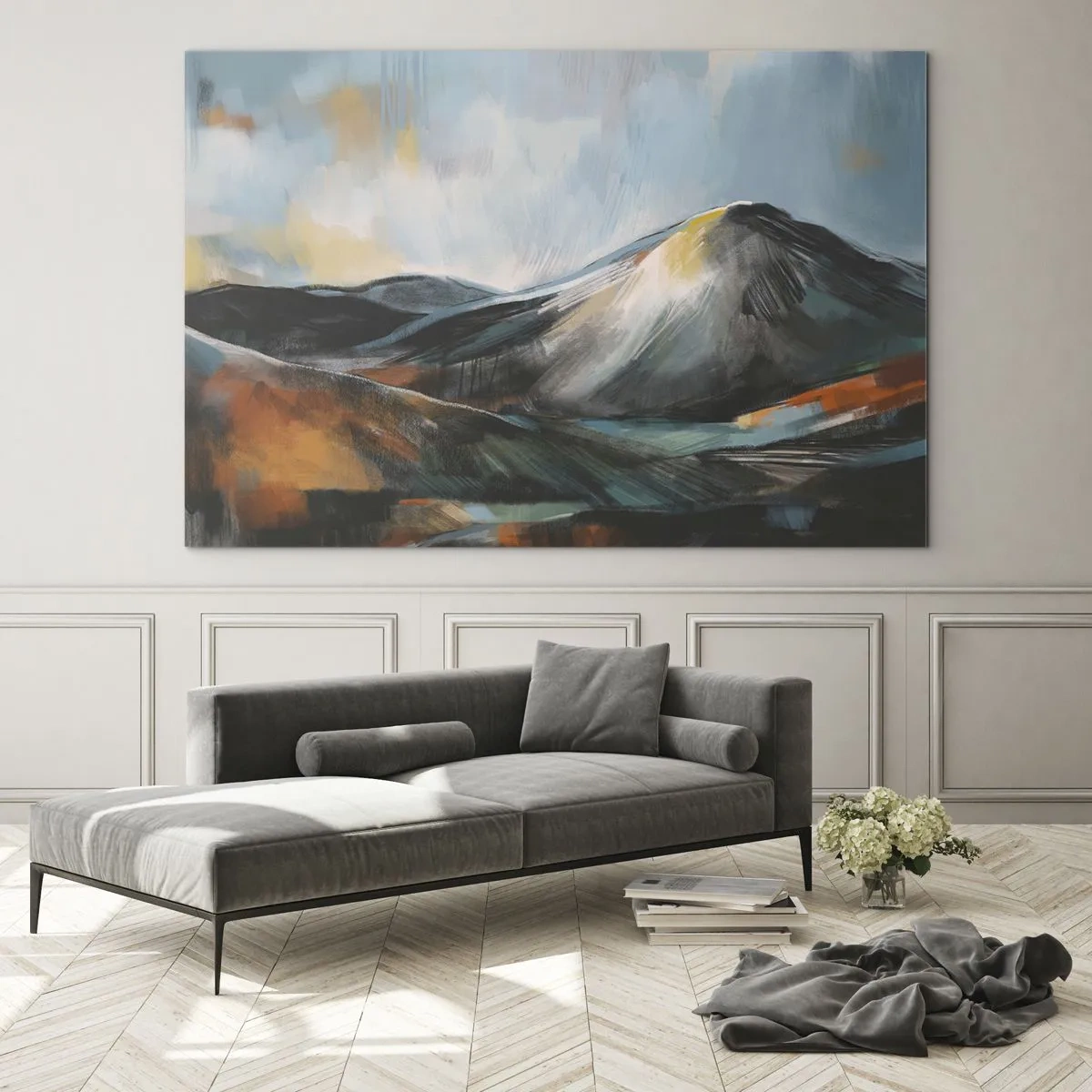 Glass picture - Raw and Beautiful - 100x70 cm