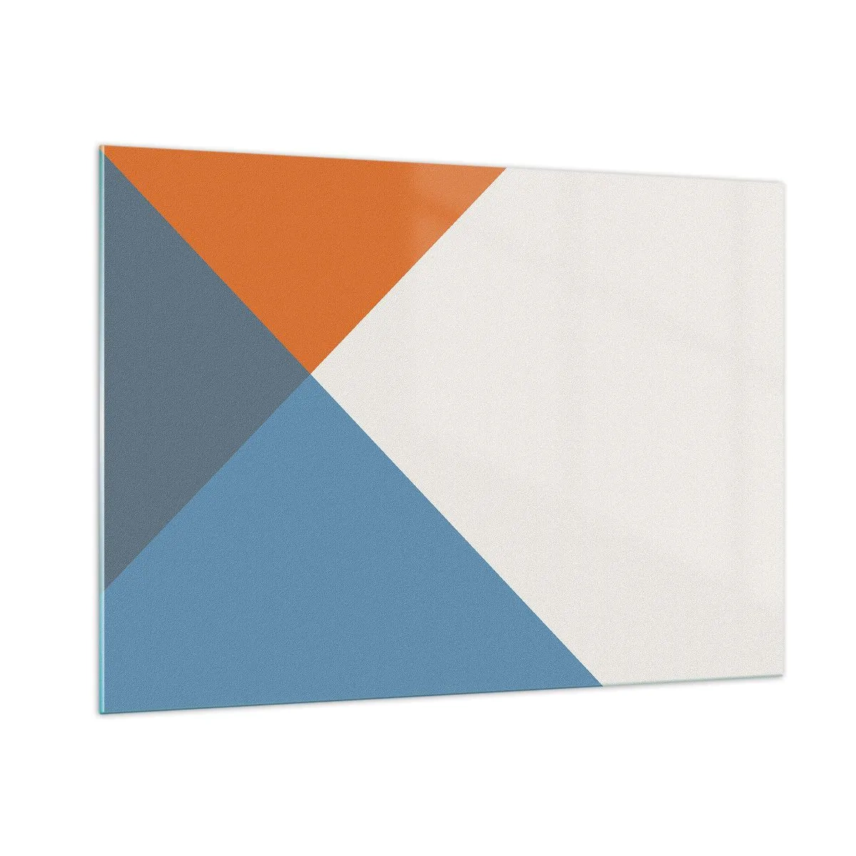 Glass picture - At an Angle… - 100x70 cm